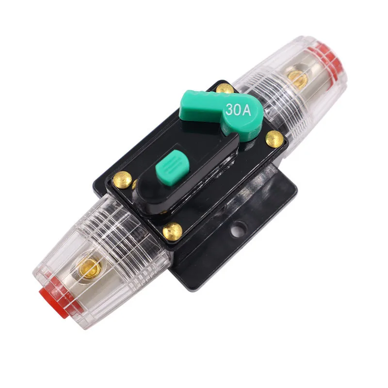 Car and yacht audio modification recovery circuit breaker insurance bile break automatic switch insurance seat 10A15A20A30A