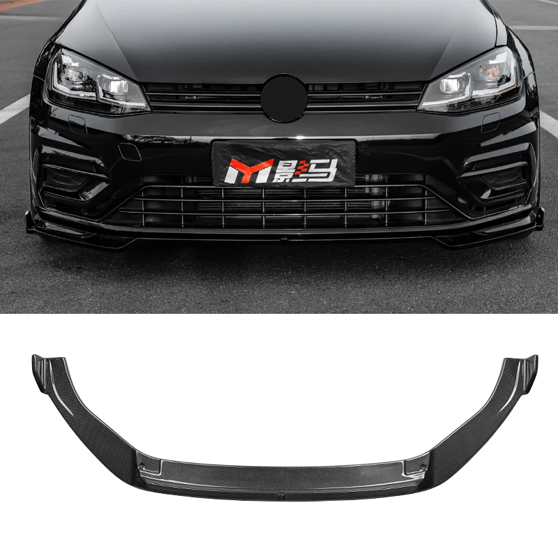 Front Spoiler for Golf7/7.5 VW MK7 Front Lip MAX Style 2013-2019 Sport GOLF Plastic Golf 7 Vw Golf 6 R Front Bumper Volkswagen