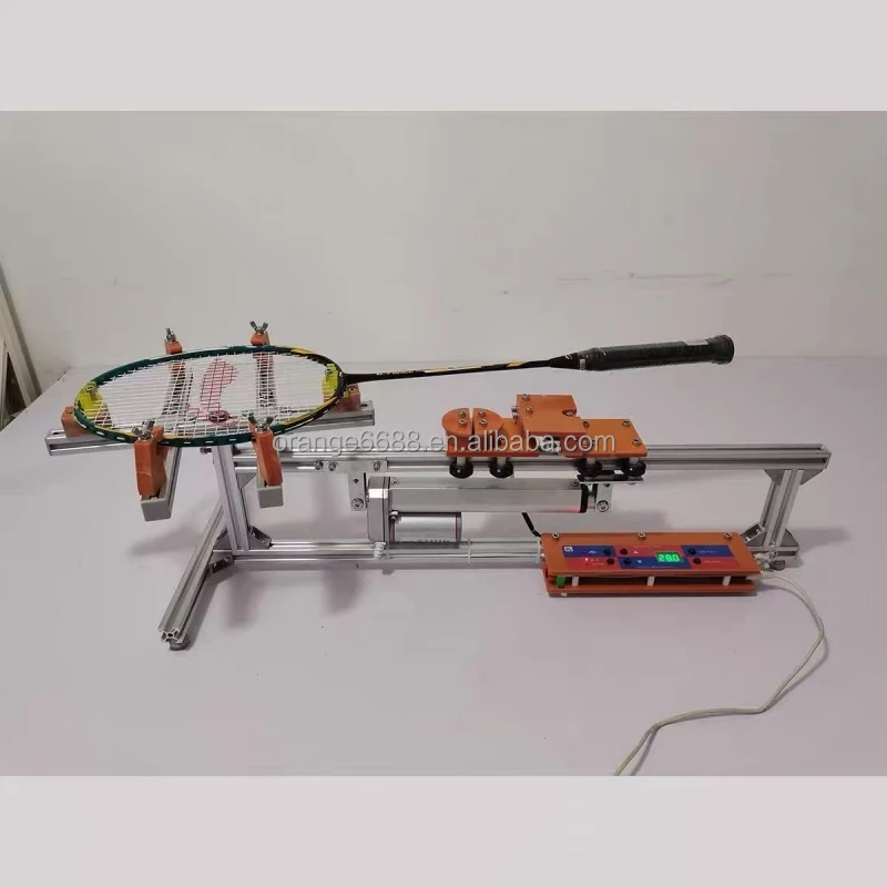 Shipment 20-30LBS Digital Badminton Racket Stringing Machine with Tension Control System