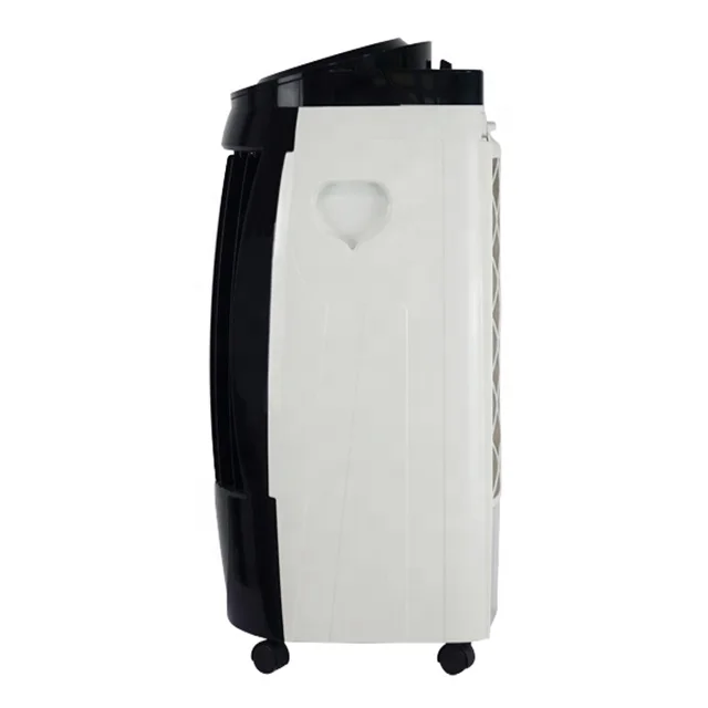 Portable Solar Charging DC Evaporative Water Cooling Fan air Cooler with LED Touching Control Panel