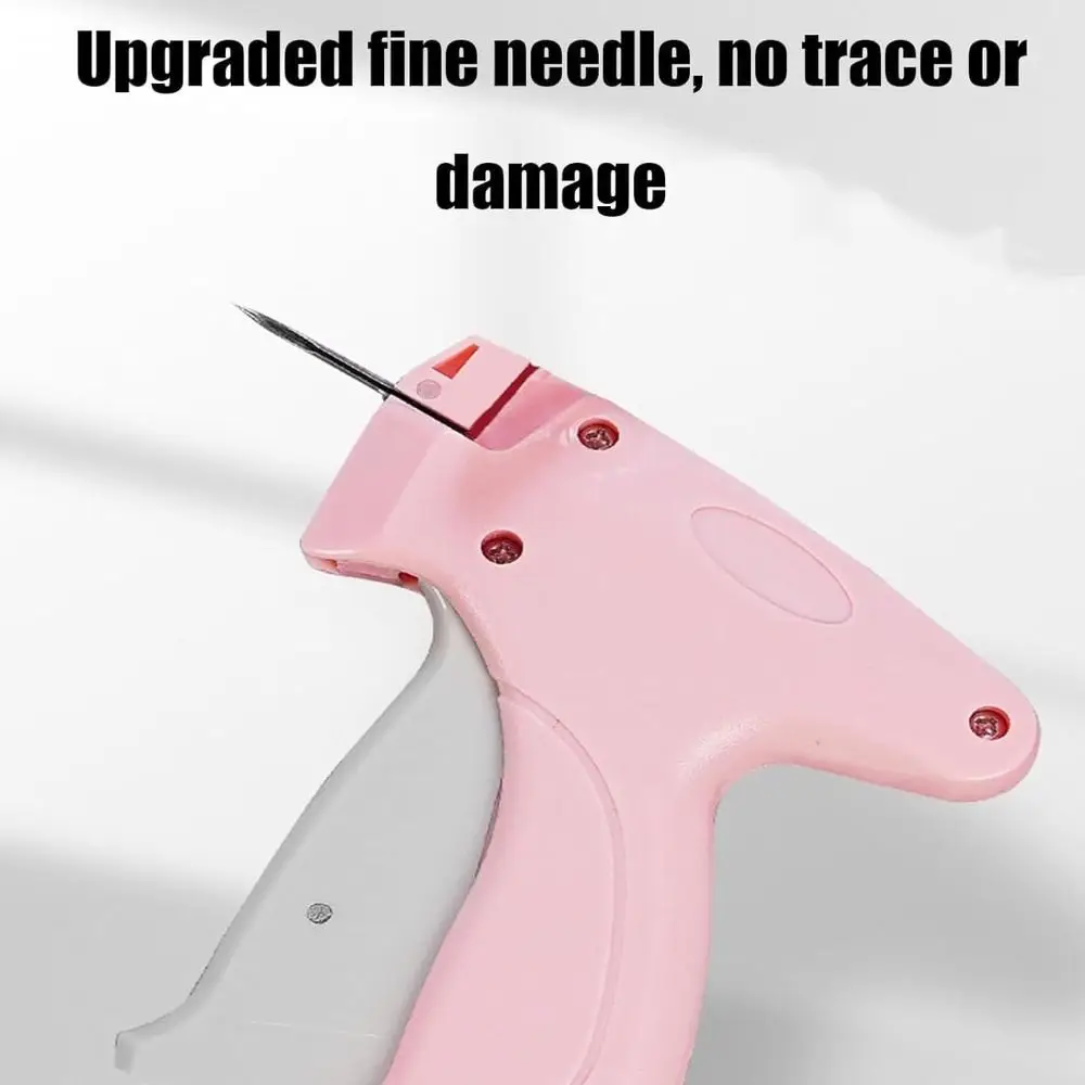Quilt Tacking Gun Portable Quick Clothing Fixer With Buckles Micro Stitch Tag Gun for Clothes Fixer Tool Sewing Fixer