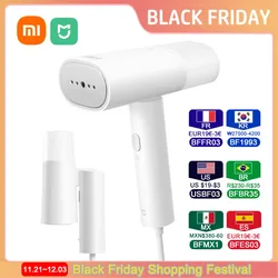 Xiaomi Mijia Handheld Garment Steamer 2 Iron Electric Steam Cleaner Portable Foldable Mite Removal Ironing Machine for Clothes