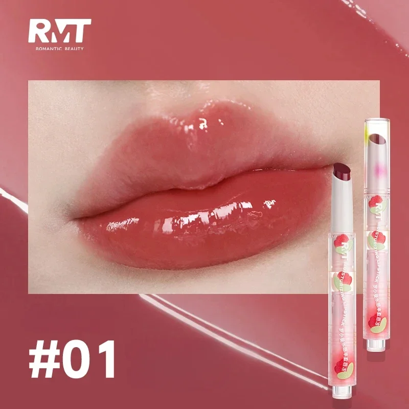 Romanticbeauty Lip Plumper Jelly lápiz labial de larga duración brillo de labios sólido hidrata el esmalte de labios lápiz labial maquillaje de belleza