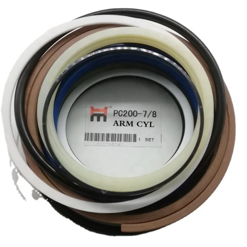 

Excavator Oil Seal PC200-7 Arm Cylinder Seal Kit 707-99-57160 707-98-48610