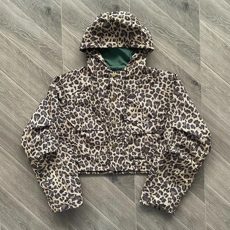 

Top Version Kapital Kountry Jacket Parkas Men Women 1:1 Heavy Fabric Leopard Thicken Jackets Coats Fasion