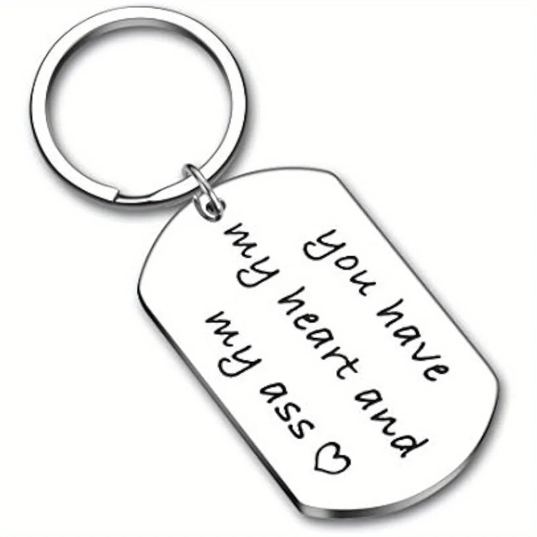 1pc Valentines Day Gift Keychain for Husband Boyfriend From Girlfriend Wife Anniversary Birthday Gifts For Couple Keyring