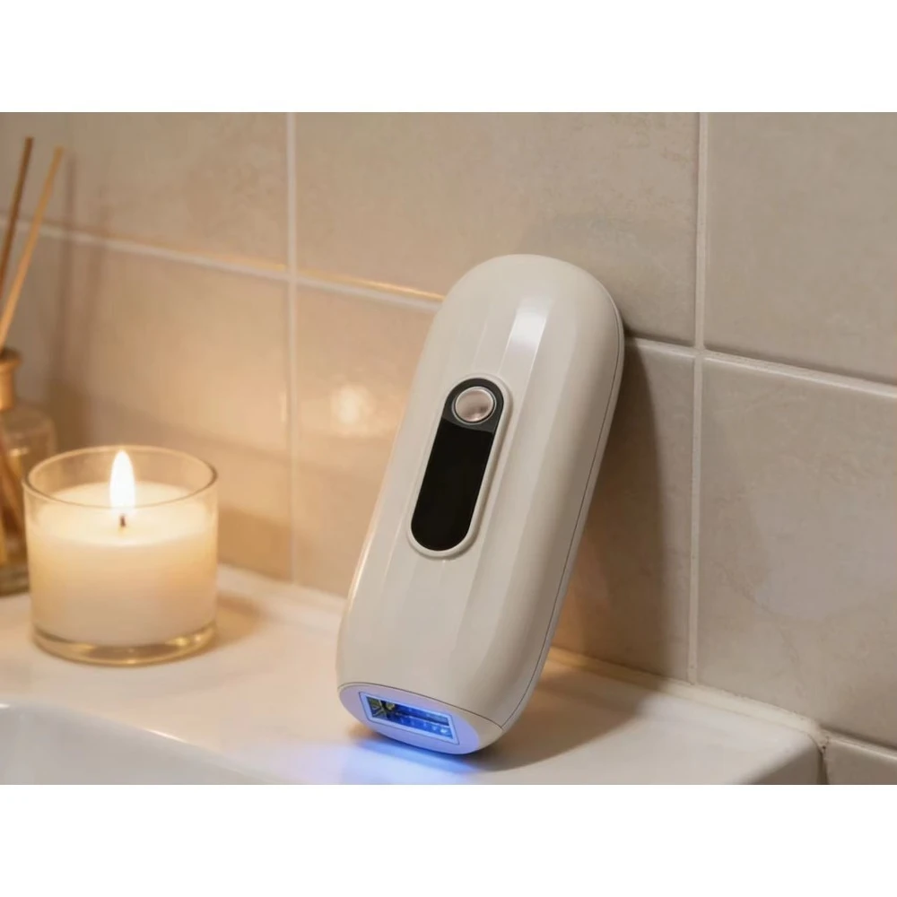 Metal IPL Hair Removal Device for Home Use-Women's Mini Shaver Permanent Body Hair Removal Gentle Non-Irritating Skin