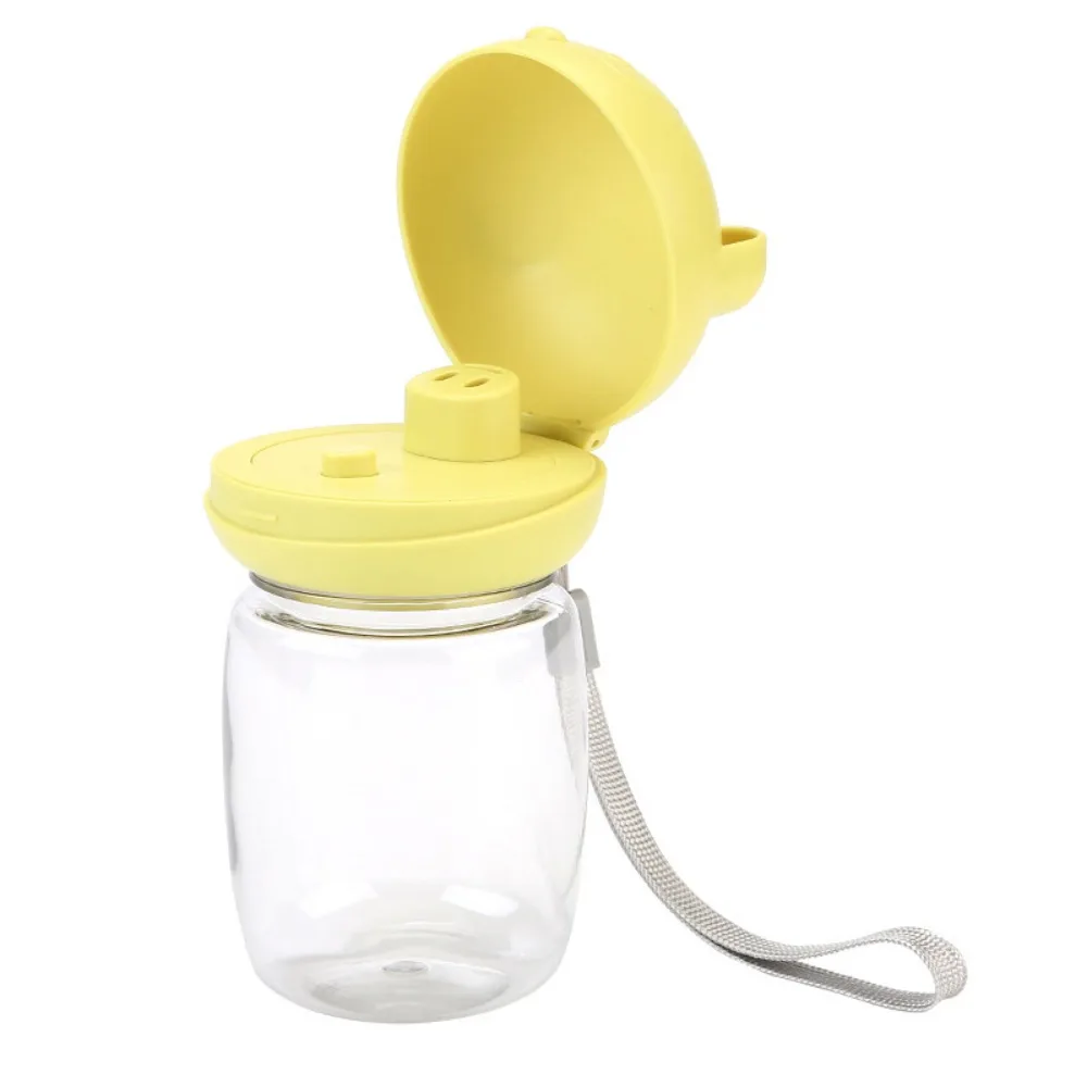 

Dog Supplies 350ml Pet Water Bottle Leakproof Reusable Pet Drinking Cup Foldable Plastic Pet Feeding Bowl Travel