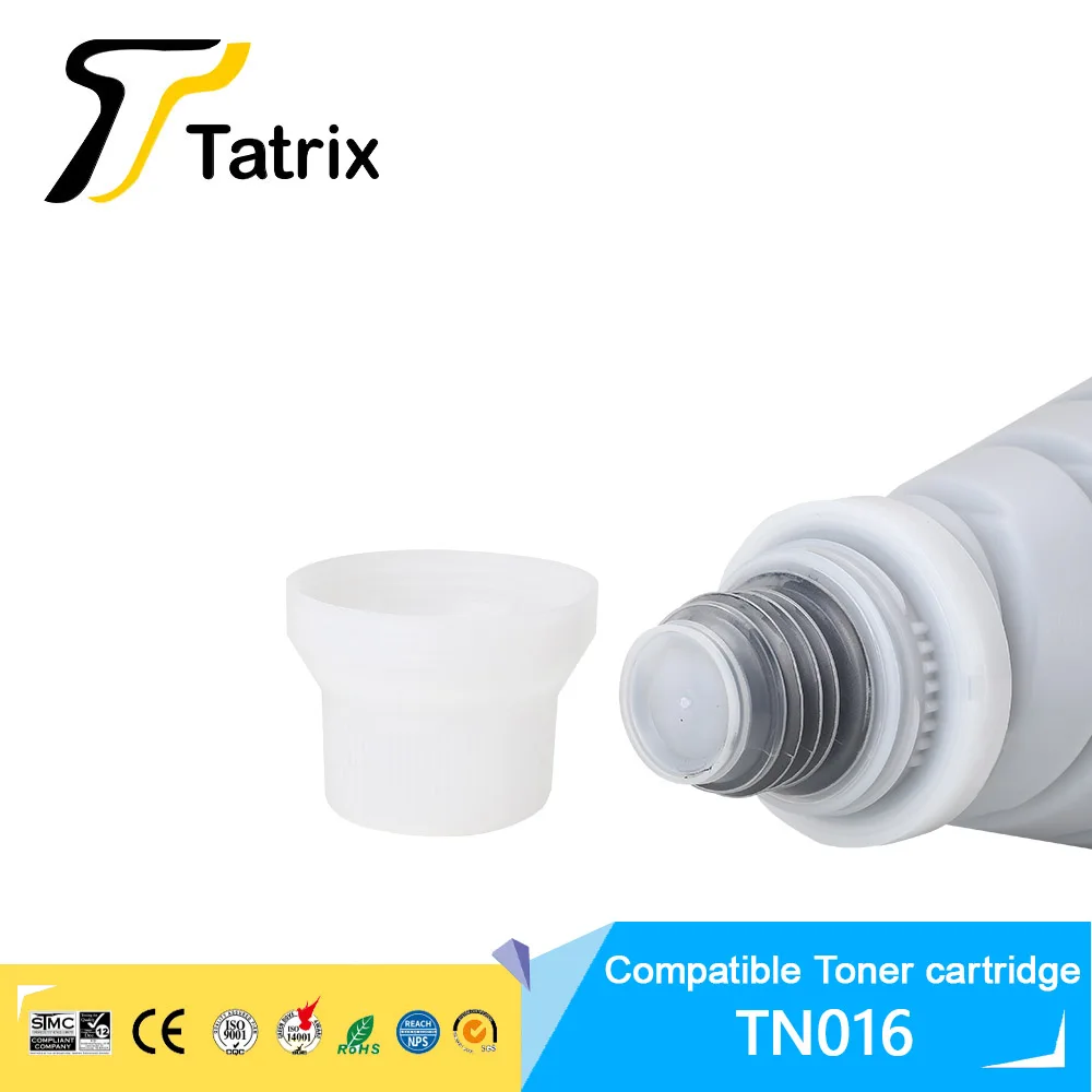 Tatrix TN016 TN-016 TN 016 Kartrid Toner Hitam Laser Kompatibel Premium untuk Printer Konica Minolta Bizhub Pro 1100