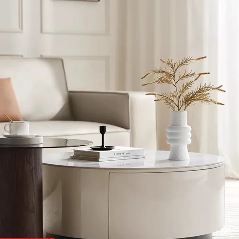 

Designers Modern Coffee Table Center Sofa Side Round Fashion Unusual Weight Return Table Mesa De Centro Side Board Furniture