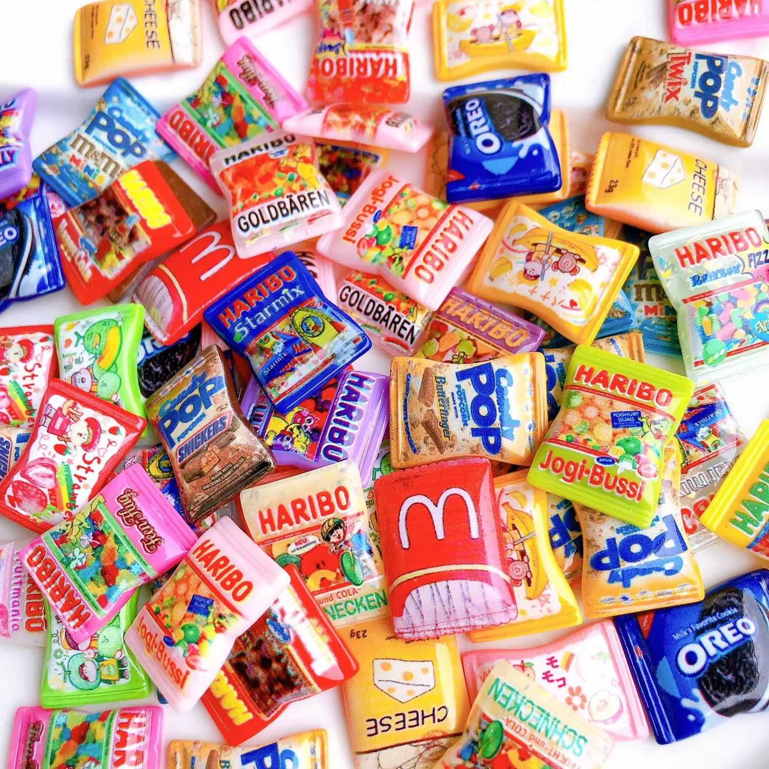 1:6 Miniatur Puppenhaus Essen Supermarkt Mini Snack Tasche, Kartoffelchips Mini Pretend Food für Blyth Barbies Puppe Küchenzubehör