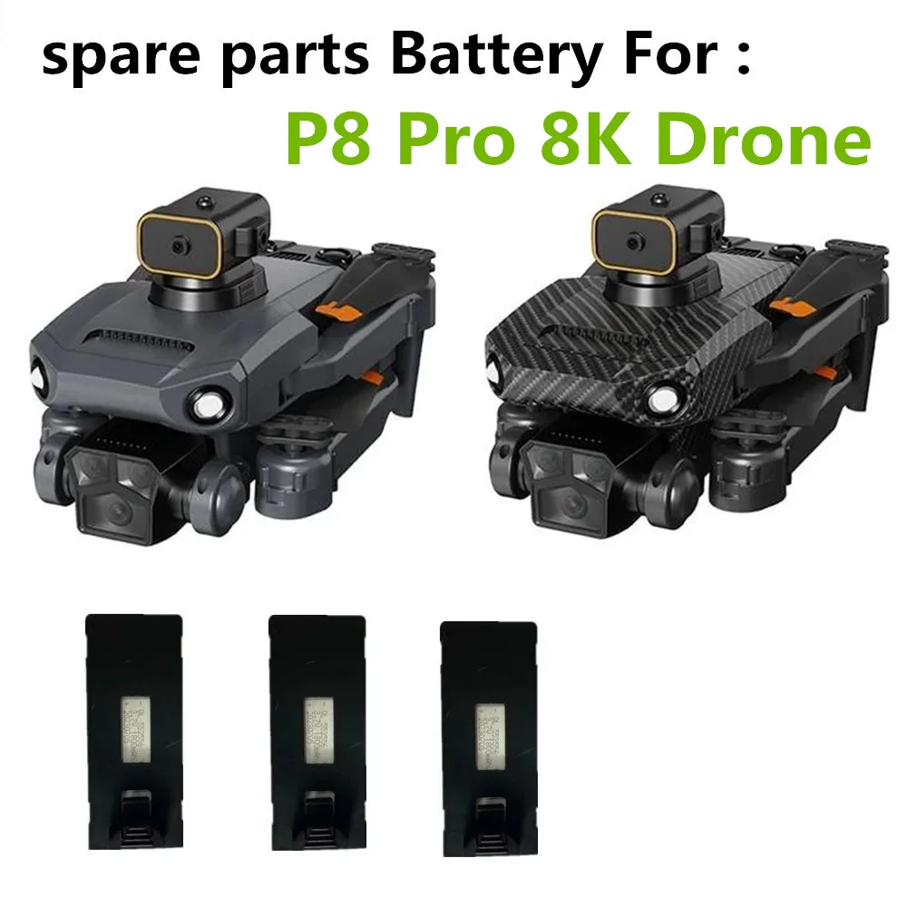 3.7V 1800Mah Battery Use For P8 Pro Drone Spare Parts P8 Drone  Replacing Battery P8 Drone Battery