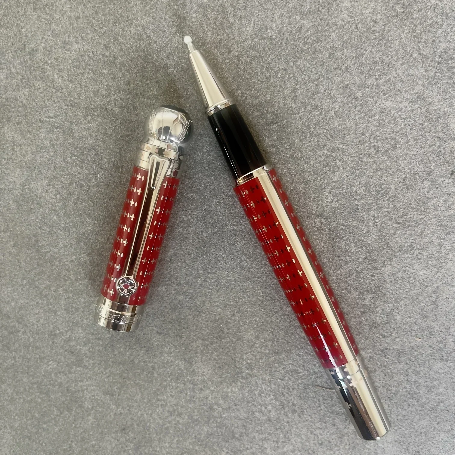 الفاخرة 4810 الفن باترون سلسلة جوزيف II طبعة محدودة Mb رولربال قلم حبر جاف ريترو الكتابة القرطاسية القلم