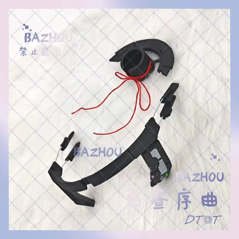 Arknights: Endfield Li Zhiyan Jue Hair Ornaments Ponytail Ties Hair Crown Headdress Headband Cosplay Props Anime Cosplay view 2