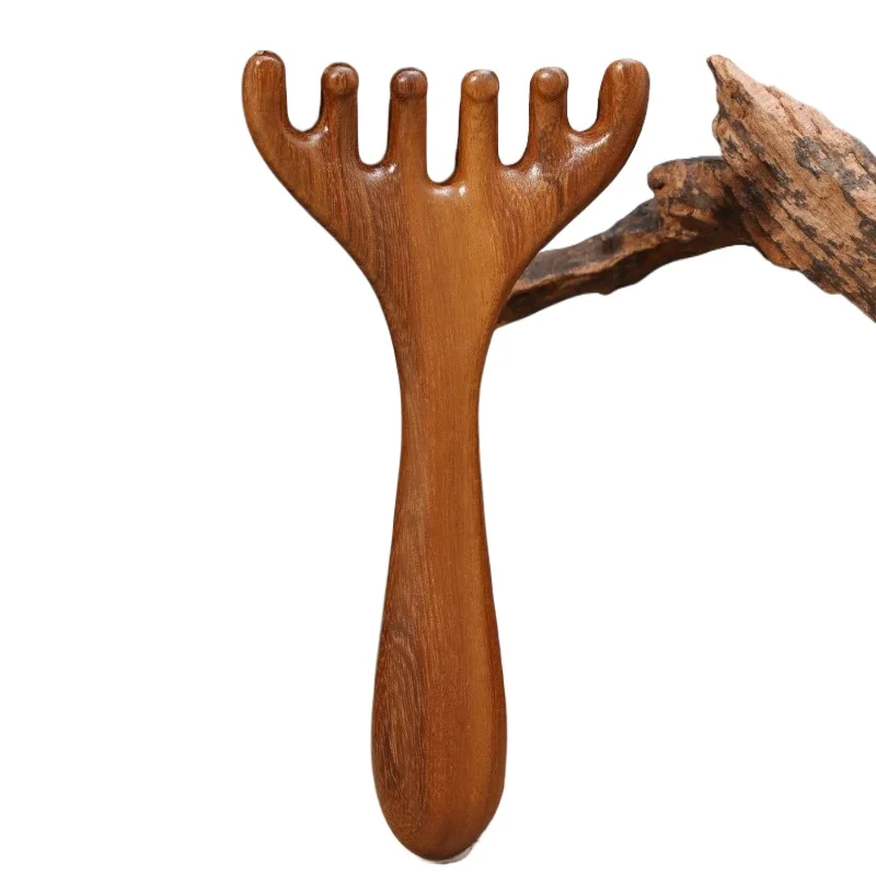 Массажная расческа для здоровья, терапия головы, релаксация кожи головы, скребок для лица, массажер для релаксации, инструмент для тела, материал из смолы