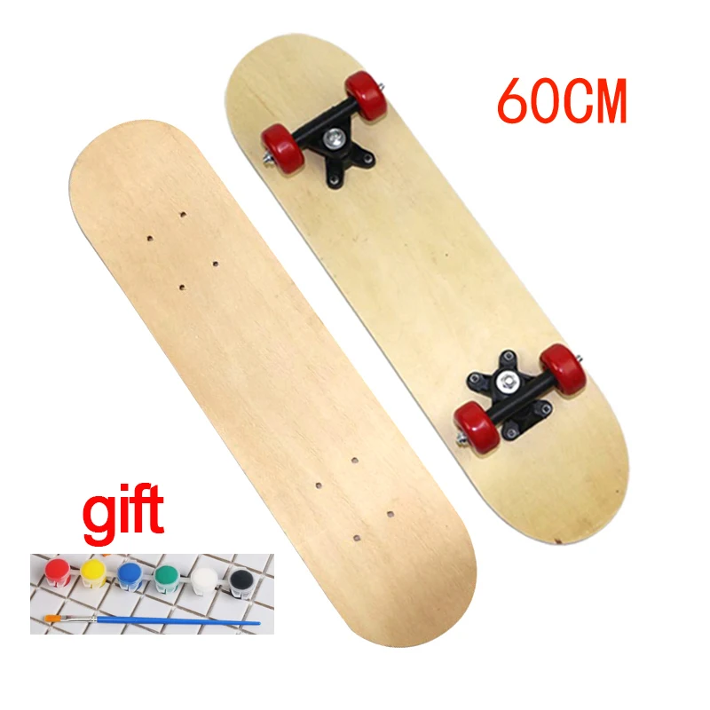 

Hand-painted graffiti diy skateboard blank painting skateboard gift primary color creative painting skateboard children IE14