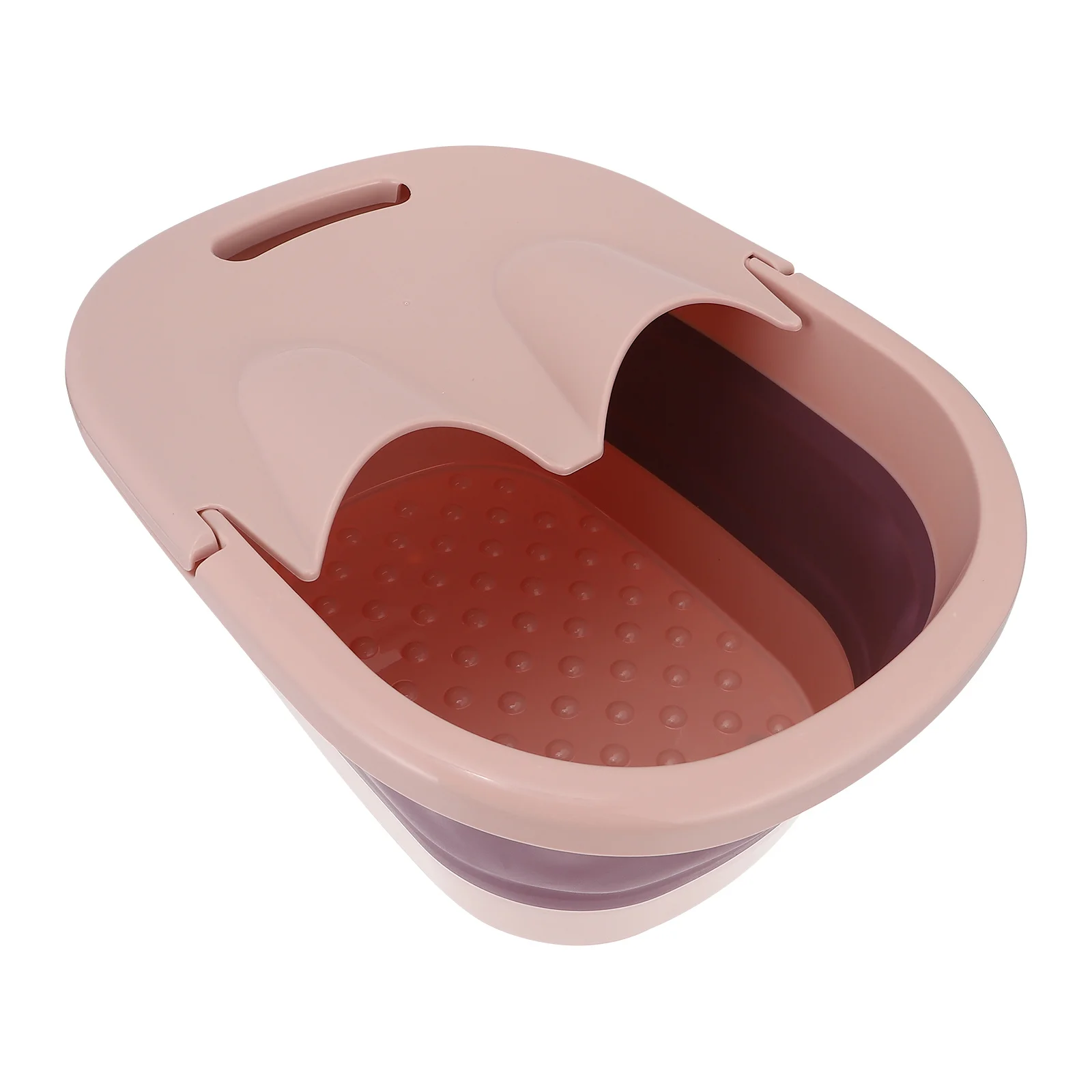 

1 шт. портативная складная раковина для замачивания для дома, путешествий, кемпинга, ведро для ванны для ног, многофункциональная ванна для мытья ног, износостойкий пластик