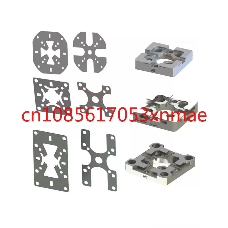 Chuck Edm Positioning Copper Male U Slot Stainless Steel Chuck 3r Chuck Discharge Seat Electrical Discharge Machine Electrode