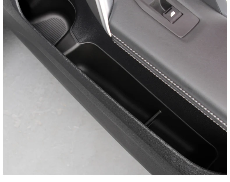 Für BMW X1 U11 2023 2024 Auto Tür Lagerung Box TPE Vorne Hinten Tür Slot Organizer Fach Armlehne Center konsole Box Auto Zubehör – Detail 22