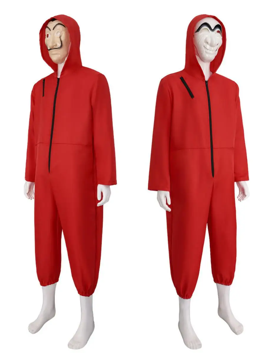 Costume de Cosplay loween, ensemble de 5 pièces, masque de plang de rôle pour enfants et adultes, matériau en Polyester, Costume traditionnel chinois de St. Beuf