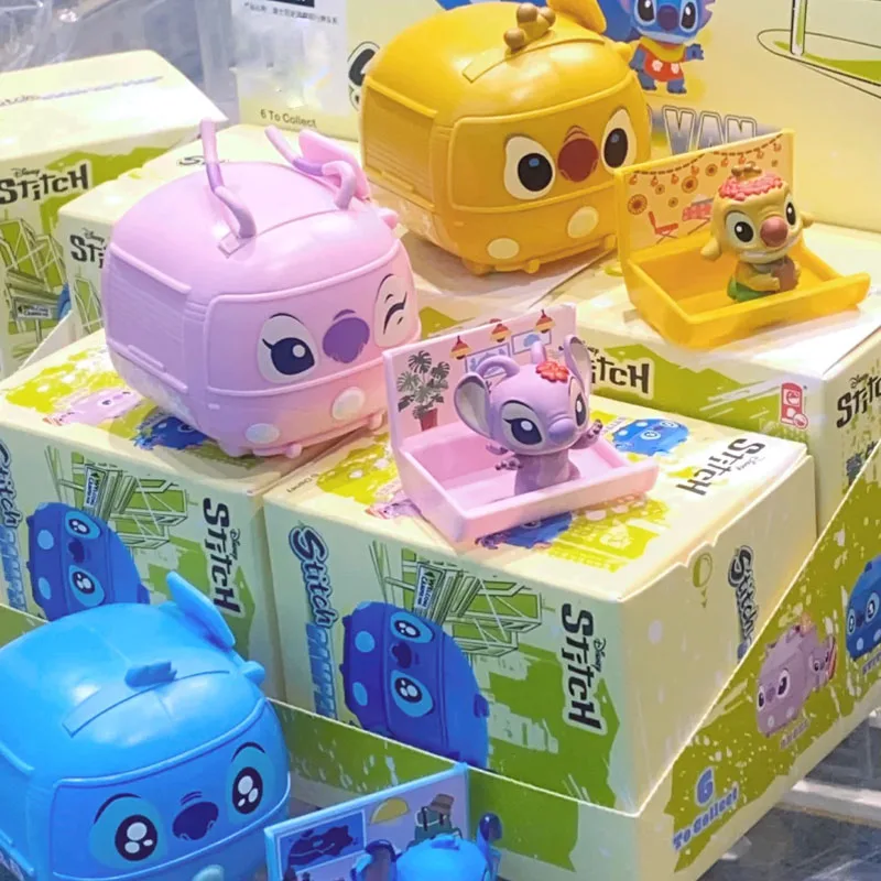 

Слепая коробка, стежка для путешествий, серия Rv, игрушечная модель, украшение для рабочего стола, кавайная ручная анимация, периферийные устройства, детские подарки на день рождения