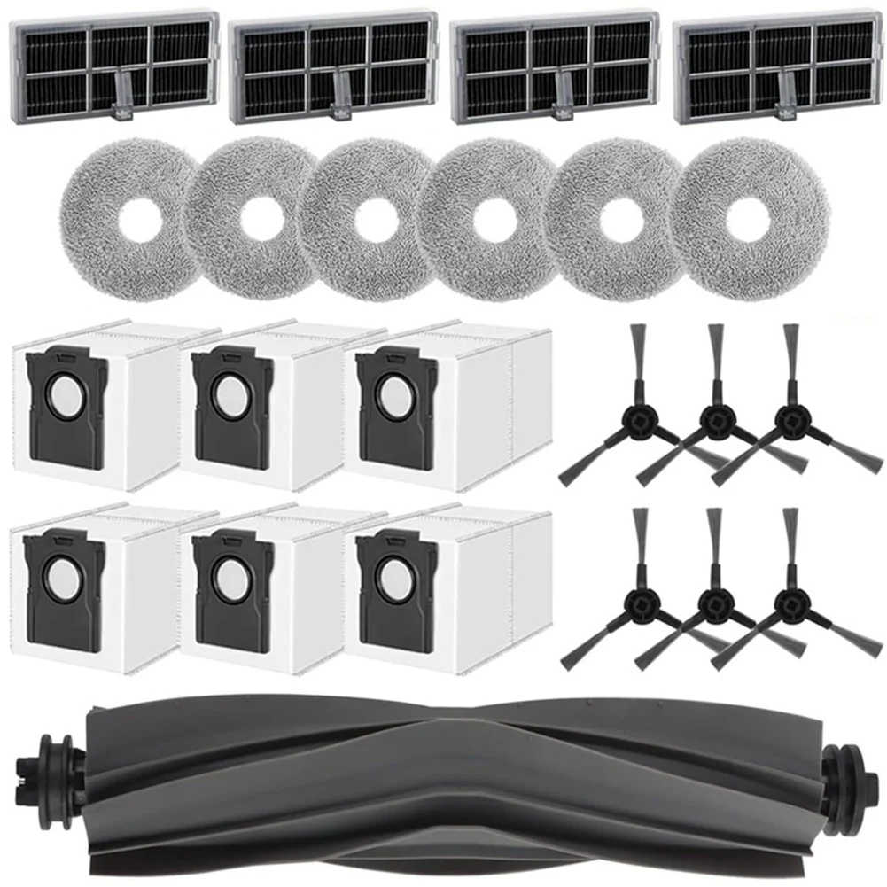 

【ESSENTIALS】Набор сменных аксессуаров для Dreame X40 Ultra/L10s Ultra Gen 2, включая полный комплект компонентов для вакуумной щетки.