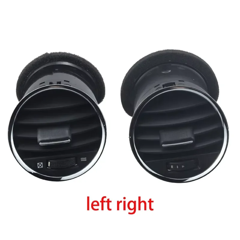 2pcs Air Vent Outlet Grille for Chevrolet Cruze 2009-2015 Dashboard AC Air Conditioning Panel Trim Cover Accessories Black
