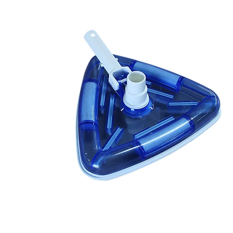 

Large swimming pool cleaning tool, bottom suction head, triangular transparent suction device, swimming pool manual