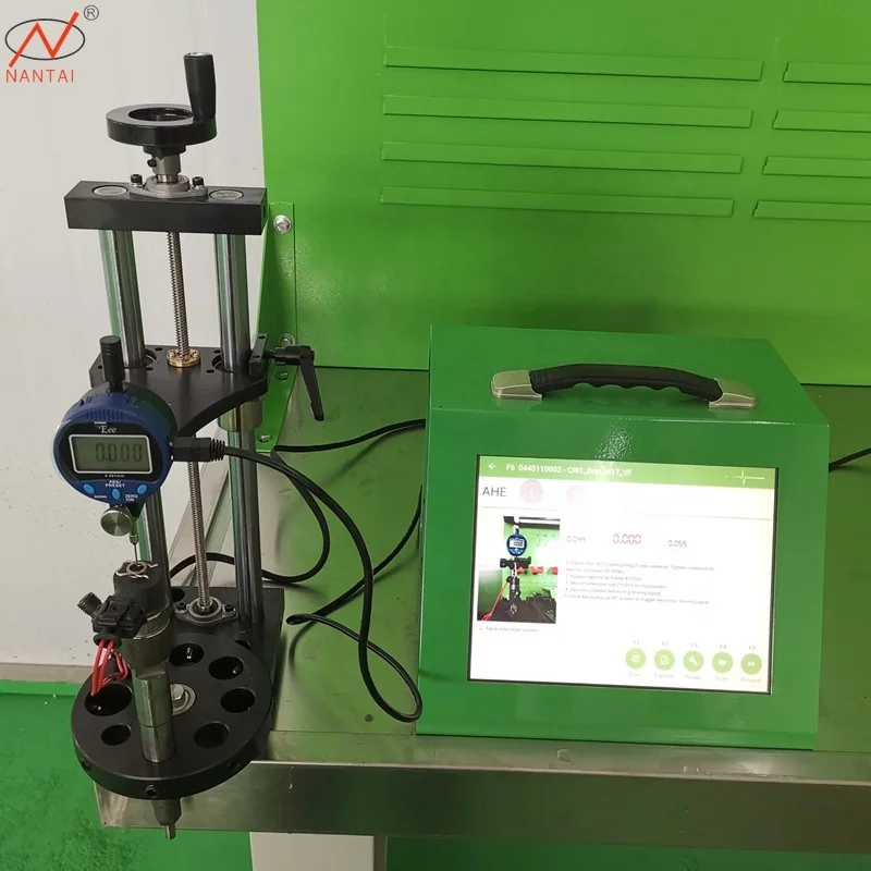 NANTAI Stage 3 Common Rail CR3A Touch Screen Injector Valve Stroke Measuring System Tools CE ISO Certified 1 Year Warranty
