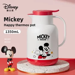 Disney cartoon Mickey's new fashionable and versatile household student dormitory large-capacity glass liner insulated kettle