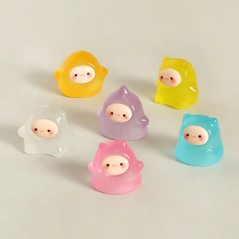 

Micro landscape mini elf jewelry little ghost luminous doll desktop car resin small ornament
