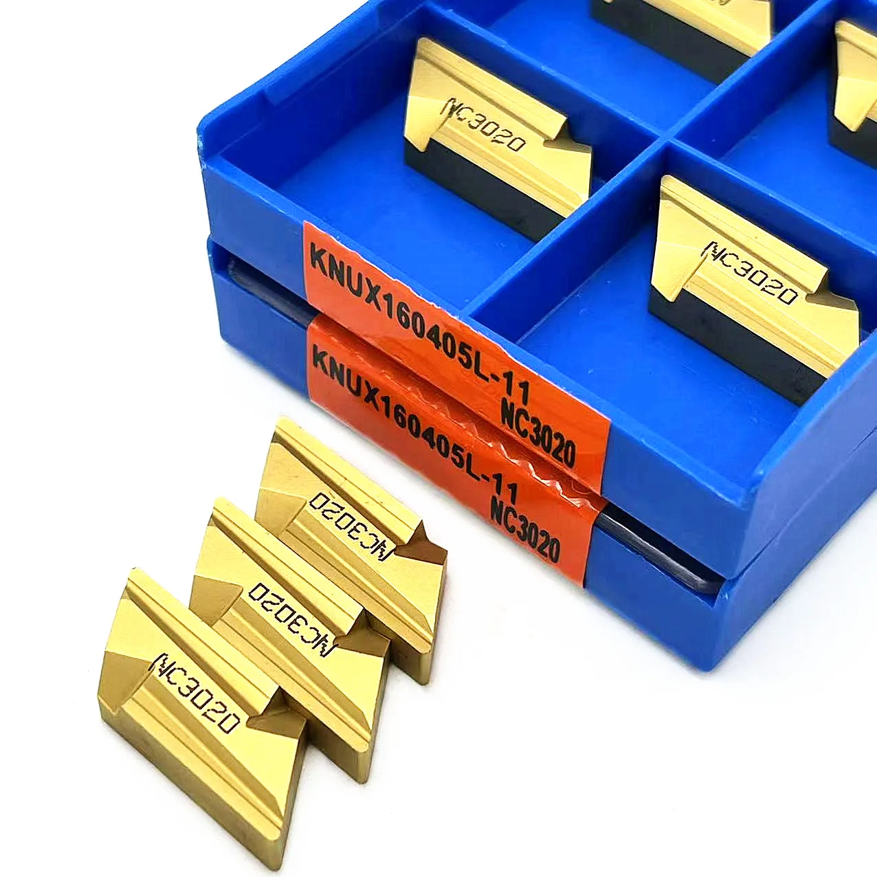 أداة خراطة معدنية KNUX160405R NC3020 أصلية KNUX160405L أداة قطع معالجة الصلب الاحترافية عالية الجودة