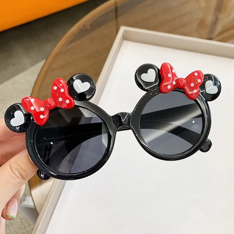 New Children\'s Sunglasses Cute Children\'s Decorative Bow Fashion Sun Glasses Kids Outdoor Leisure Eyewear UV400 Oculos De Sol