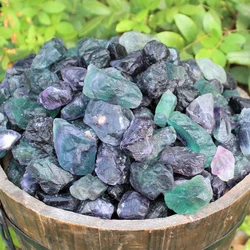 7 Styles 5pcs/set Fluorite Raw Blue Quartz Rose Quartz Purple Quartz Rough Stones 2.5-5cm