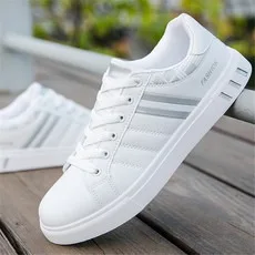 

2025 Mens Casual Sneakers New Fashion Lace-up White Shoes Student Comfort Sports Plus Size Zapatillas De Hombre sneakers men