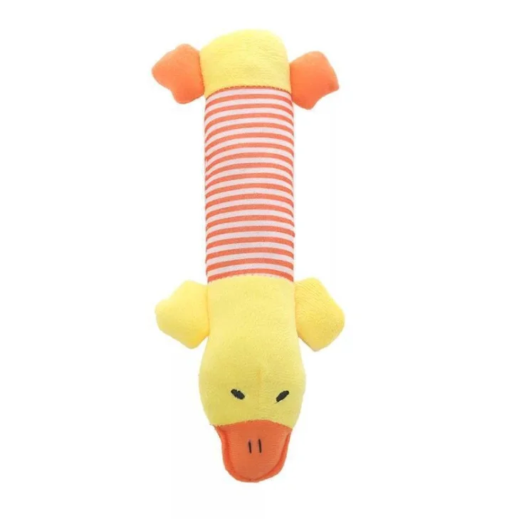 Lovely Animal Puppy Toys Best Dog Chew Plush Toy With Squeaker