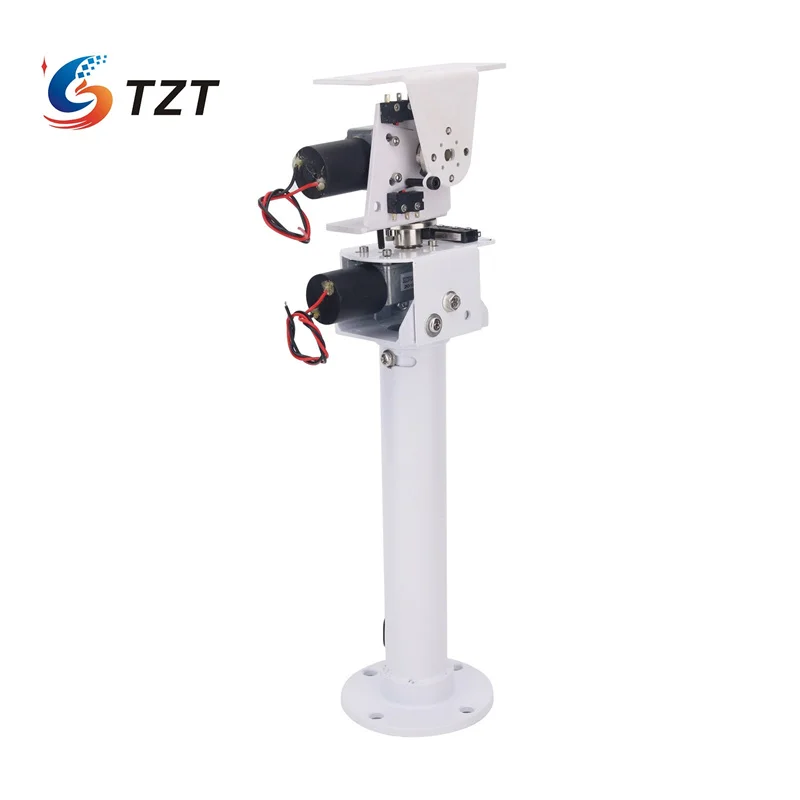 TZT 2 Axis Gimbal XY Axis DC Gimbal of High Torque for Solar Tracking CCTV & Robot Large Payloads