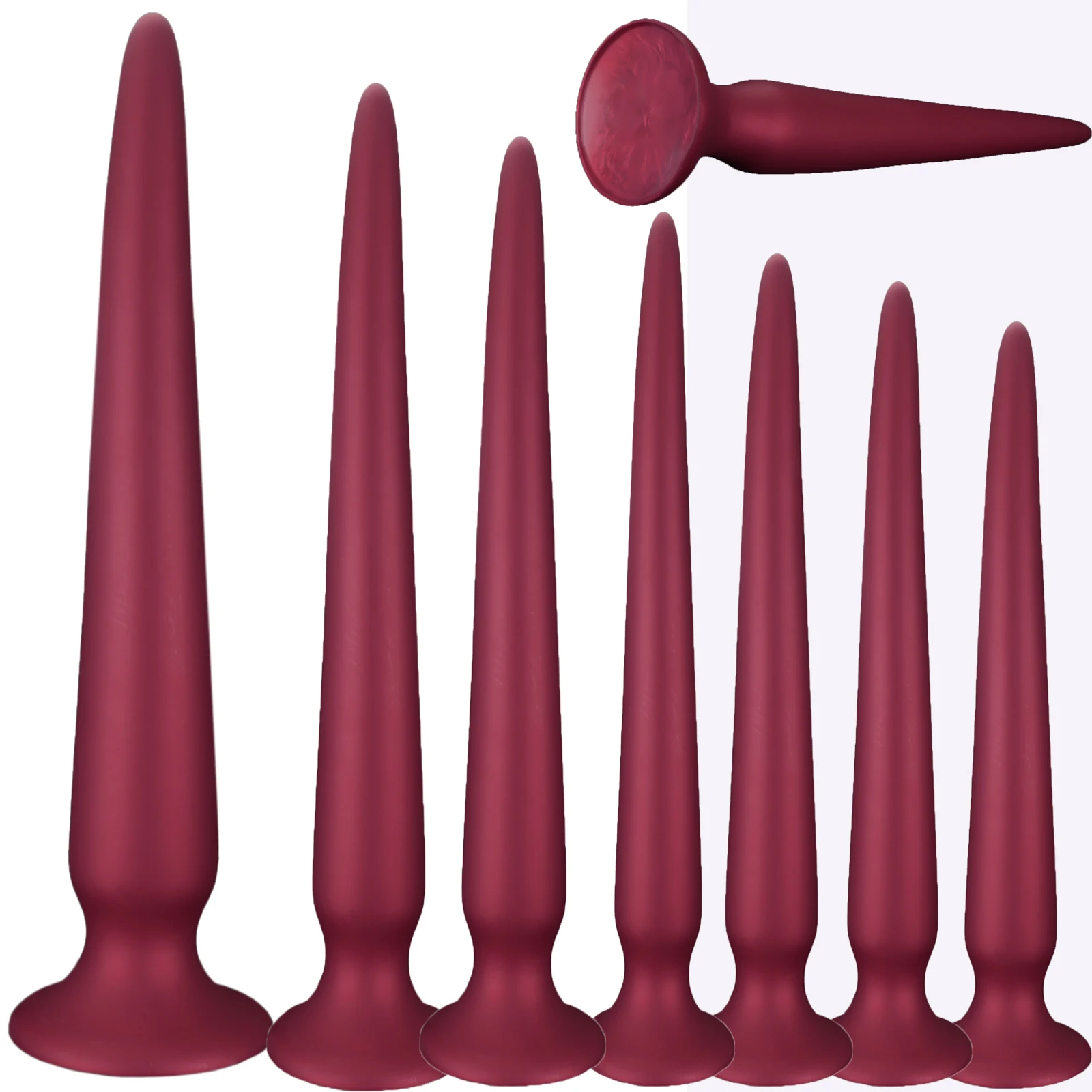 Super Long Anal Plug Silicone Buttplug Suction Cup Huge Dilatador Anal Dildos Butt Plug Prostate Massage Adult Toys For Couples_voghion.com