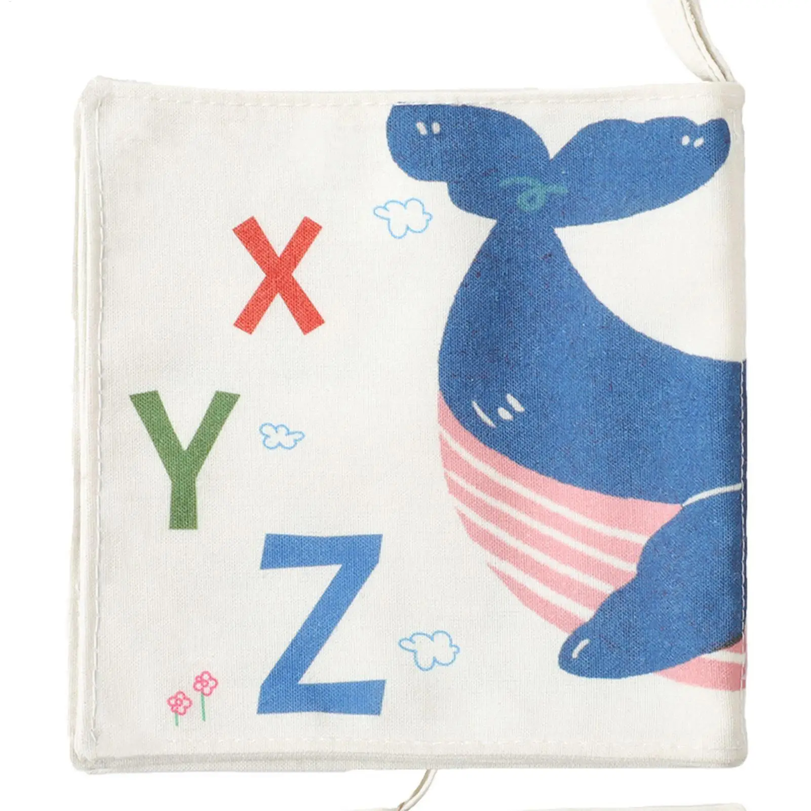 Libro de tela para bebé, libro interactivo de tacto y sensación para la dentición, actividad educativa, juguetes de estimulación Visual para niños, balcón y sala de estar