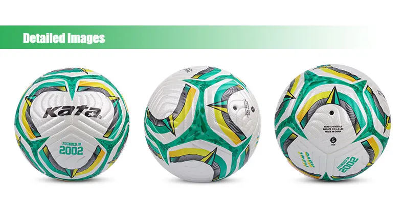 Balón de fútbol profesional de alta calidad, adhesivo térmico, Original, doble espejo, cuero PU, logotipo personalizable, combinaciones al por mayor