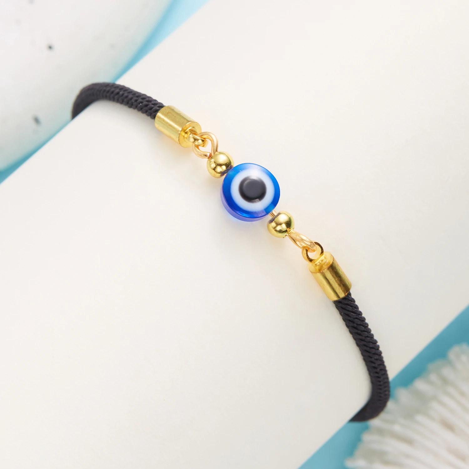 Mode Türkischen Stil Blau Bösen blick Armband Für Frauen Männer Glück Rotes Seil Handarbeit Gewebt Armband Freundschaft Schmuck Geschenke – Detail 8