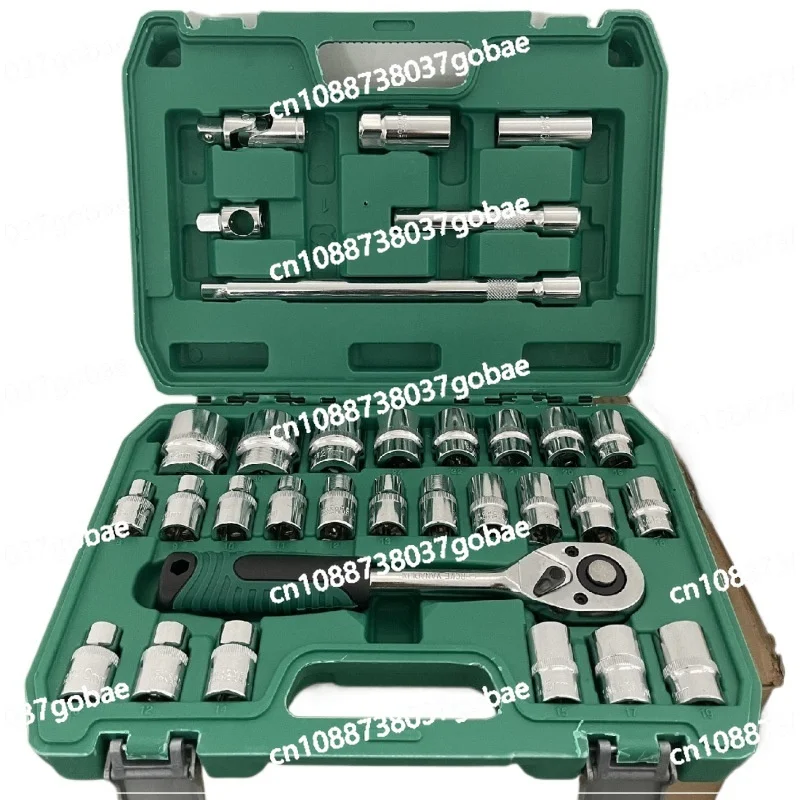 مجموعة أدوات إصلاح إصلاح السيارات مجموعة مفاتيح الأكمام التلقائية مفتاح ربط سريع بسقاطة