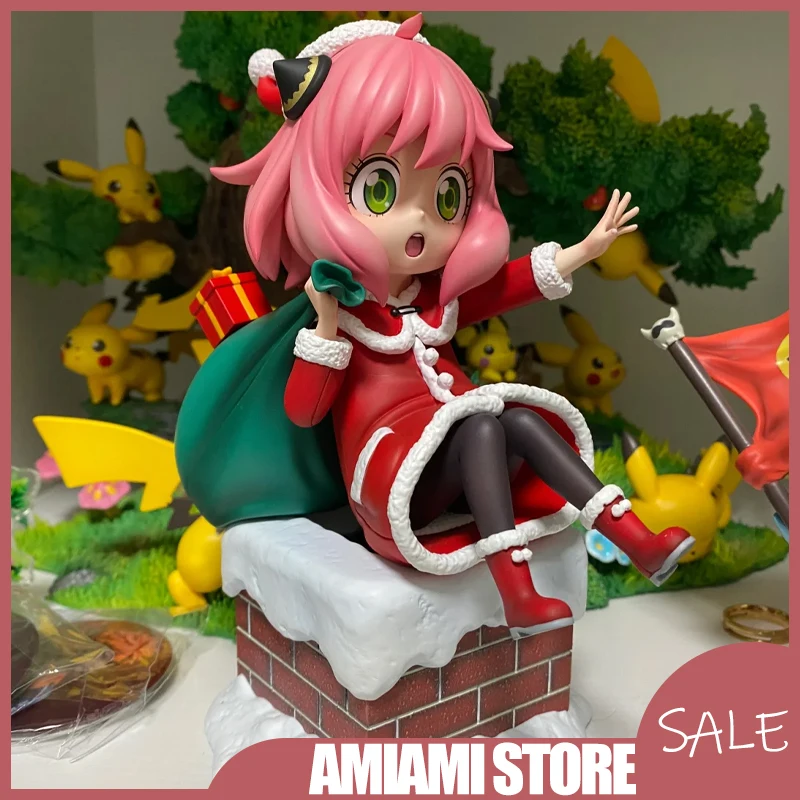 17 cm Ania Forger Figure mignon Anime cadeau de noël modèle pour la maison bureau décor mignon ornements Collection bureau affichage cadeau jouet