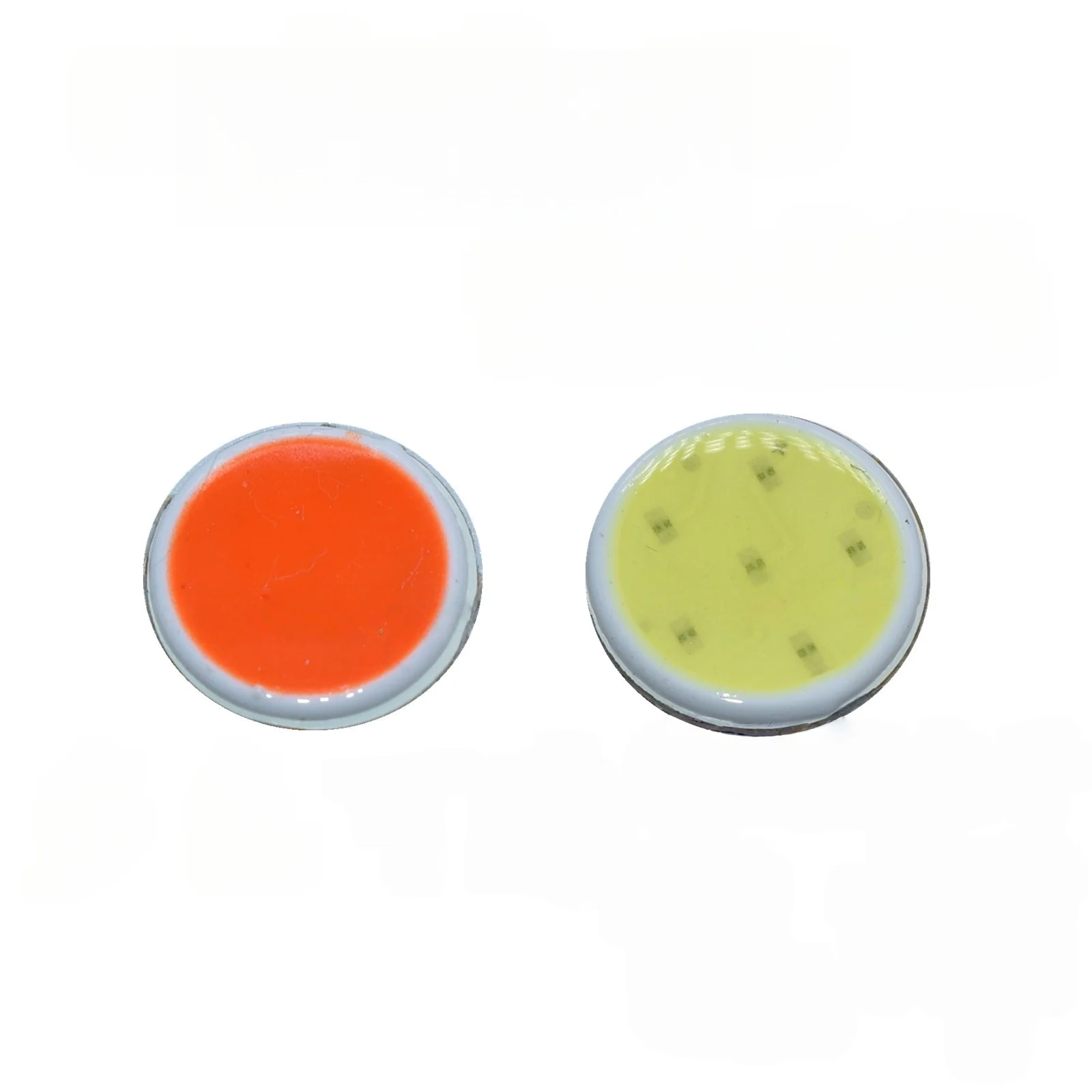 Small-sized COB round light, LED light source, LED lamp beads, surface mount light, 13MM, 12V, multi-color high-brightness