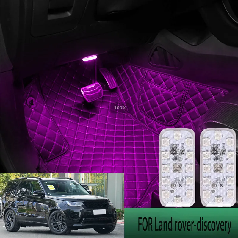 

FOR Land rover-discovery LED Car Interior Ambient Foot Light Atmosphere Decorative Lamps Party decoration lights Neon strips