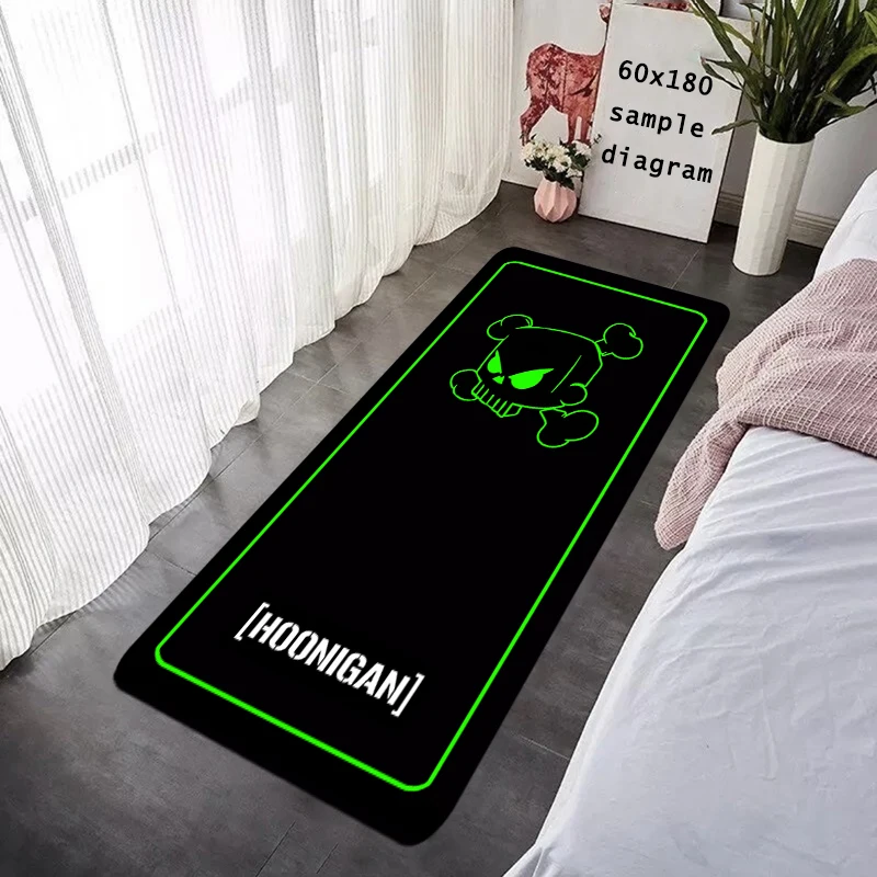 Floor Mat Non-slip Foot Rug Hoonigan HNGs Entryway Hallway Carpet Kitchen Water Absorbed Rugs Fluffy Bedside Mats Home Decor