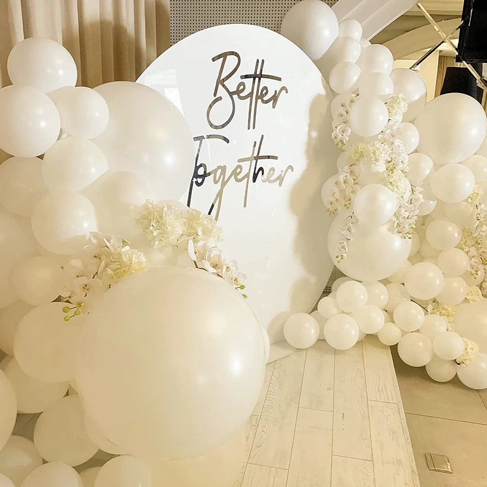 5/10/12/18 Zoll Retro Salbeigrüne Luftballons Rosa Kaffee Weißer Sand Latexballons Geburtstag Hochzeit Party Dekoration Babyparty – Detail 27