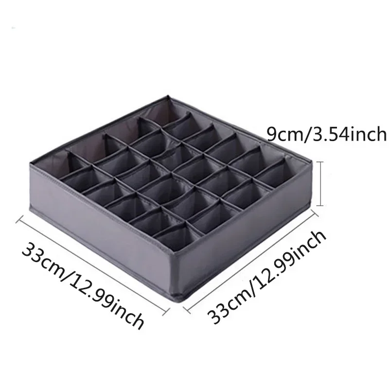 Underwear Storage Box Household Underwear Socks Clothes Storage Box Portable Tool Drawer Wardrobe Separation Box view 6