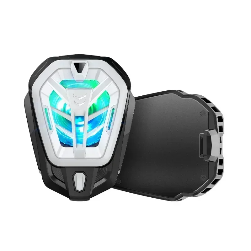 

K10 Mobile Phone Semiconductor Back-clip Cooling Fan Radiator Universal PUBG Game Cooler for IPhone Android Gaming Accessories