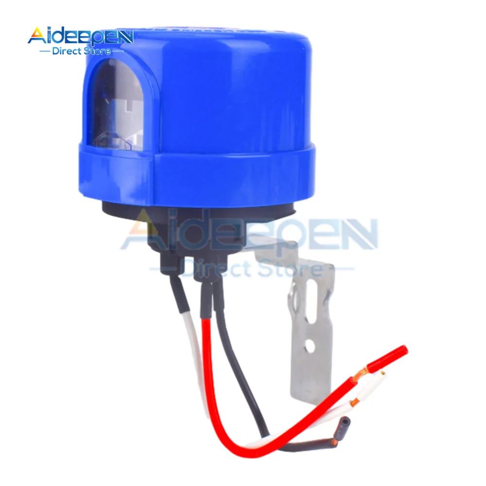 Interruptor automático de luz para exteriores, Sensor de encendido y apagado automático, impermeable para jardín, Granero, garaje, fotocélula de